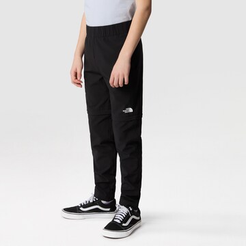 THE NORTH FACE Regular Athletic Pants 'Mountain Essentials' in Black: front