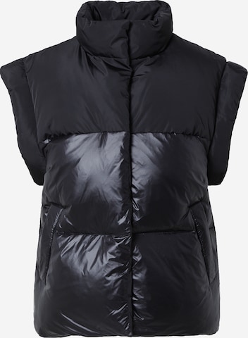 2NDDAY Bodywarmer 'Watley ' in Zwart: voorkant