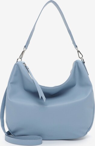 Borsa a spalla 'RUE 09' di Emily & Noah in blu: frontale