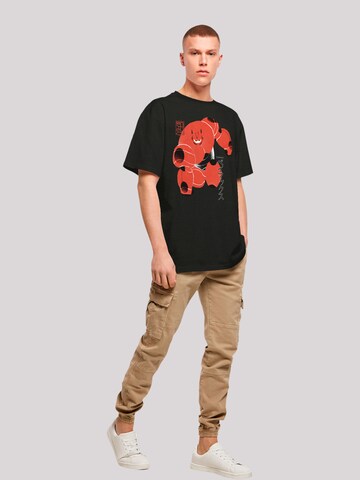 F4NT4STIC Shirt 'Big Hero 6 Baymax Suite Pose' in Zwart