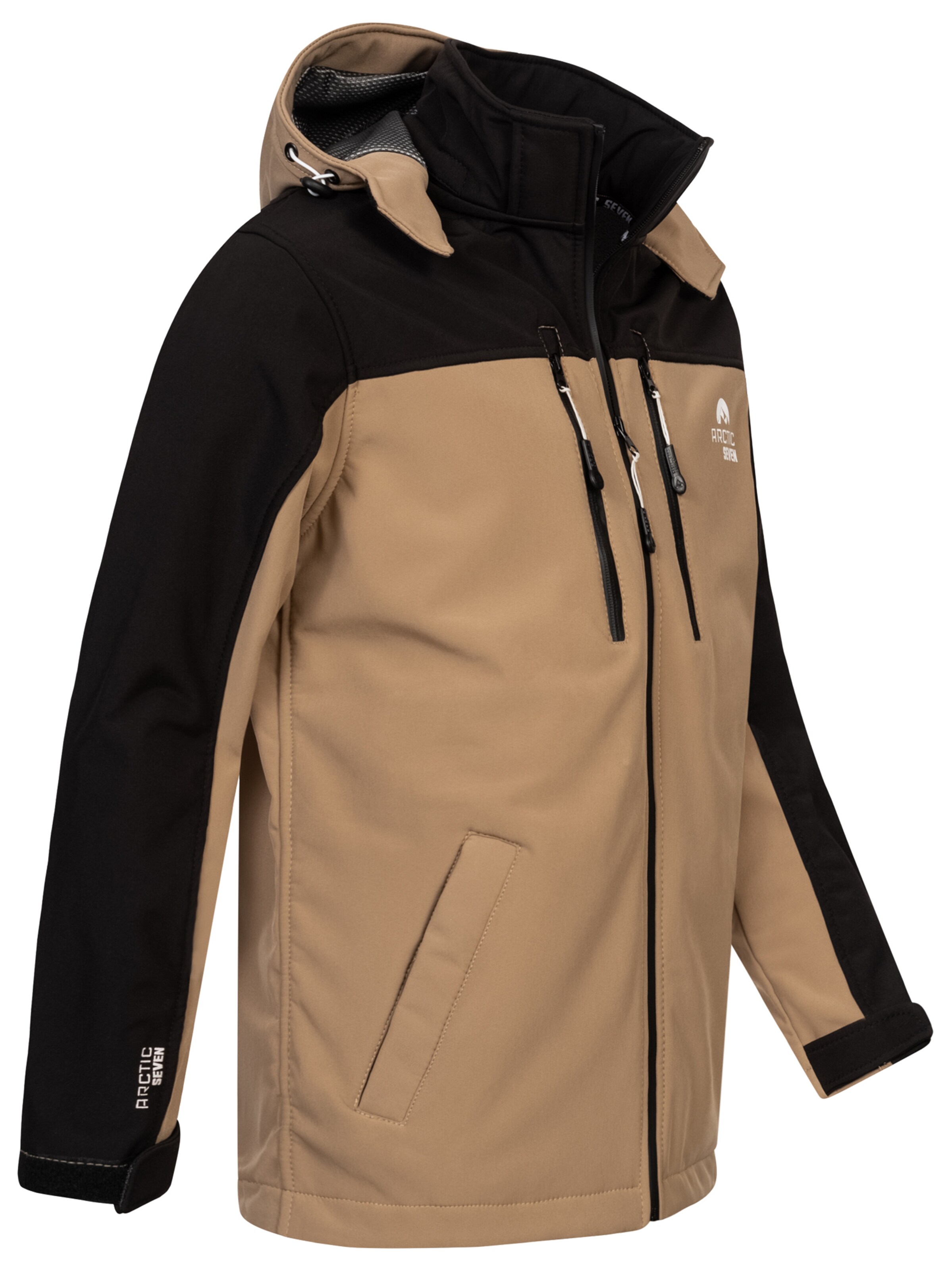 Arctic Seven Funktionsjacke in Schwarz