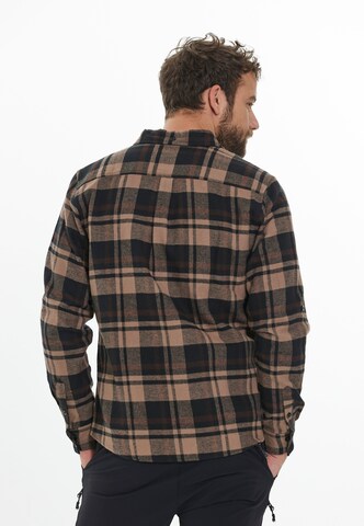 Whistler Regular fit Athletic button up shirt in Brown