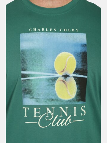 T-Shirt ' Earl Hylmer ' Charles Colby en vert