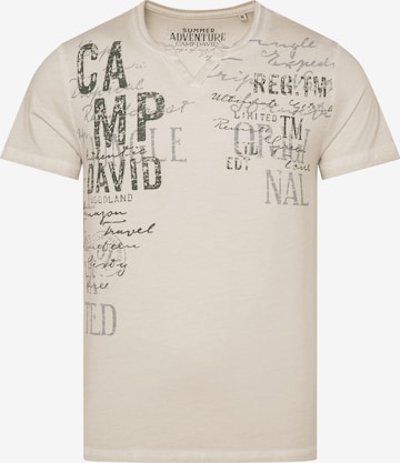 CAMP DAVIDMajica - srebro boja: prednji dio