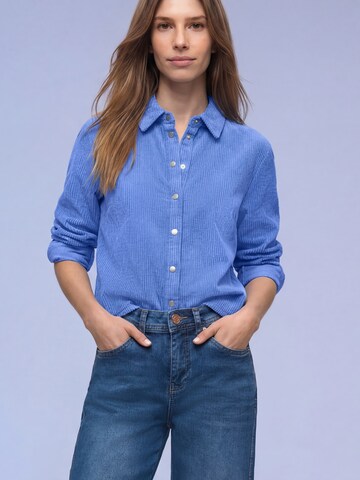 STREET ONE Блузка в Синий: спереди