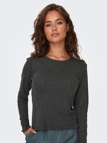 ONLY Shirt 'CARLOTTA' in Grey: front