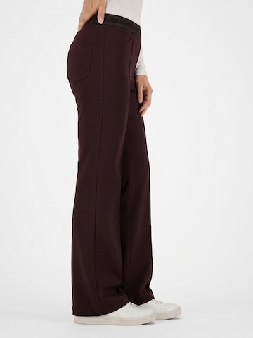 Gardeur Flared Trousers 'Zilla' in Brown