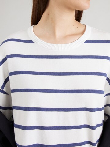 MSCH COPENHAGEN Sweater 'Geanine Rachelle' in White