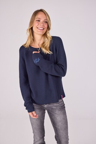 LIEBLINGSSTÜCK Sweater in Blue: front