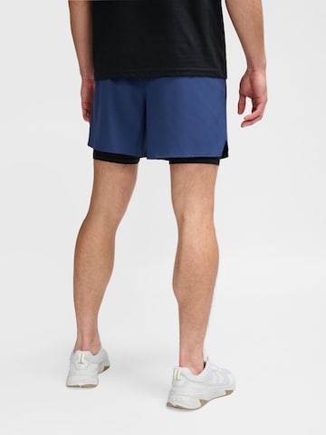 Regular Pantalon de sport 'FAST ' Hummel en bleu