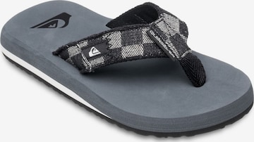 QUIKSILVER Sandals & Slippers 'Monkey Abyss' in Grey: front