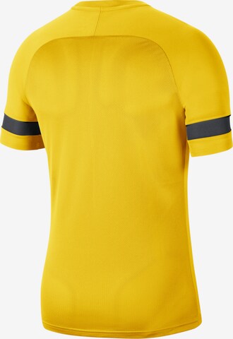 T-Shirt fonctionnel 'Academy 21' NIKE en jaune