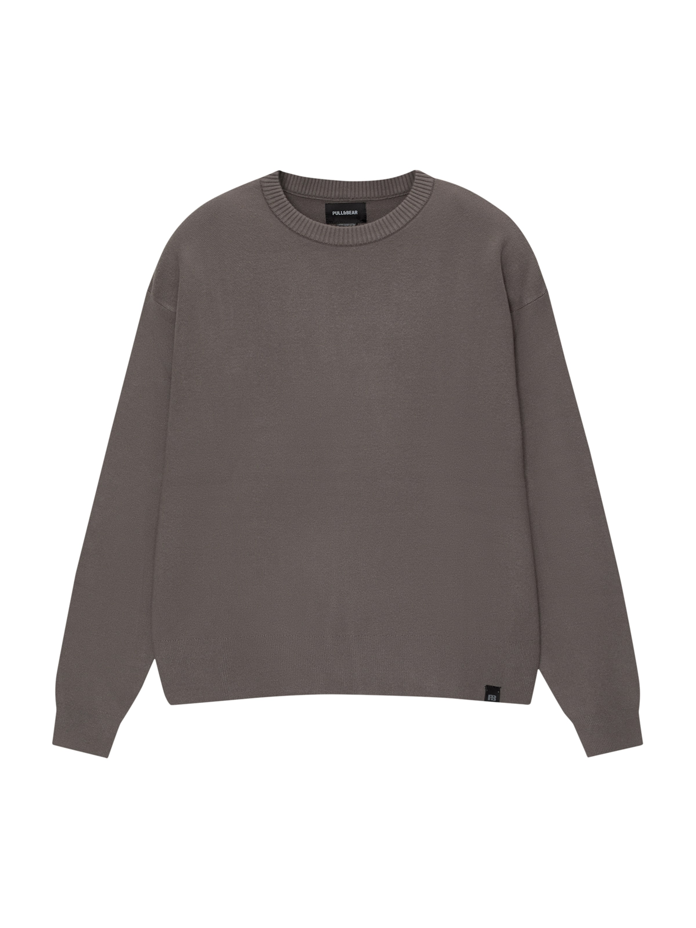 Pull&Bear Trui in Grijs: voorkant