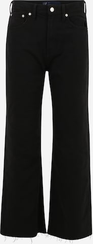 GAP Wide leg Jeans in Zwart: voorkant