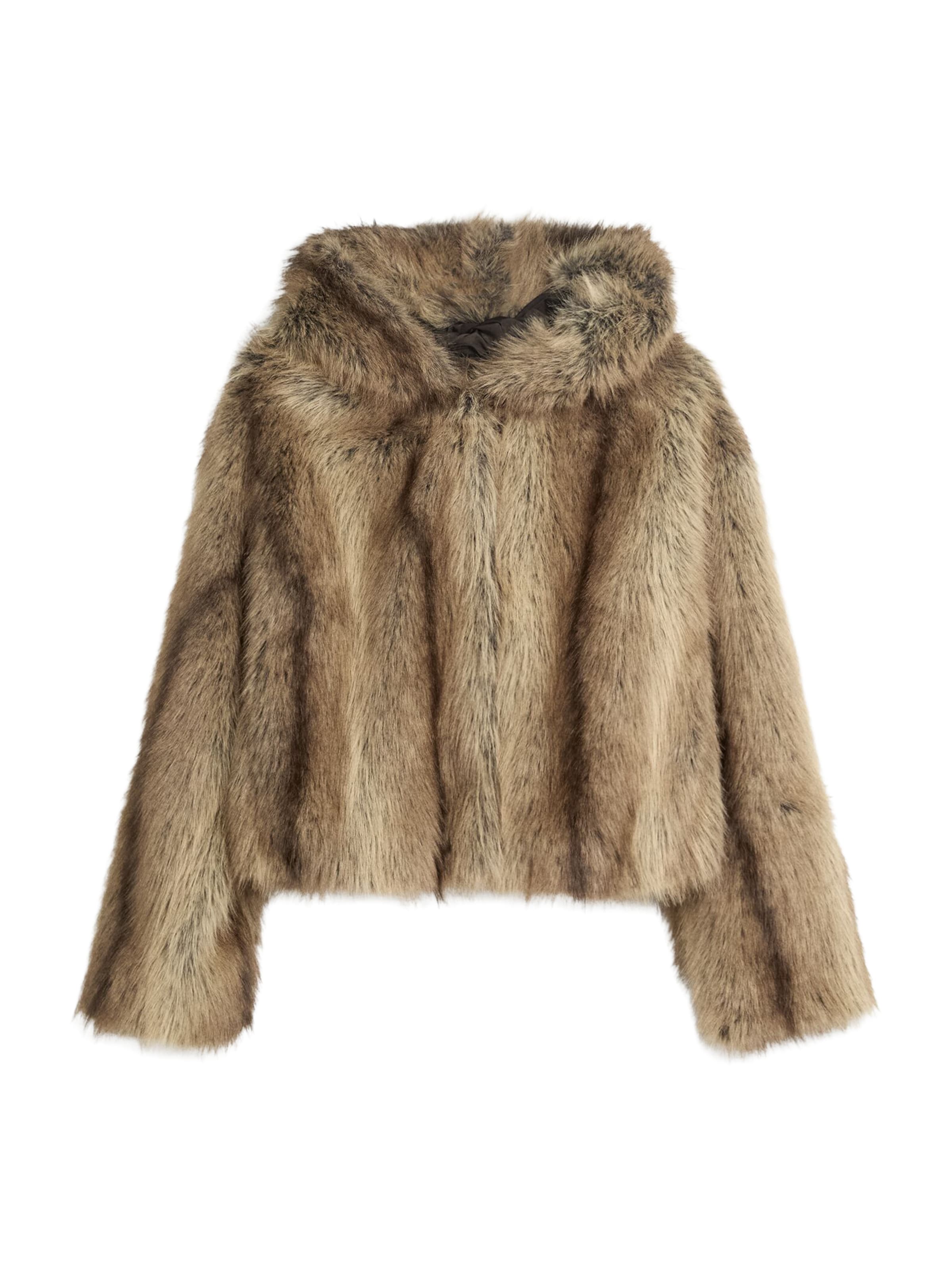 Bershka Téli dzseki - barna: elől