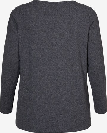 Zizzi Blouse 'VLUCCA' in Grey