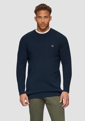 Pull-over s.Oliver en bleu : devant