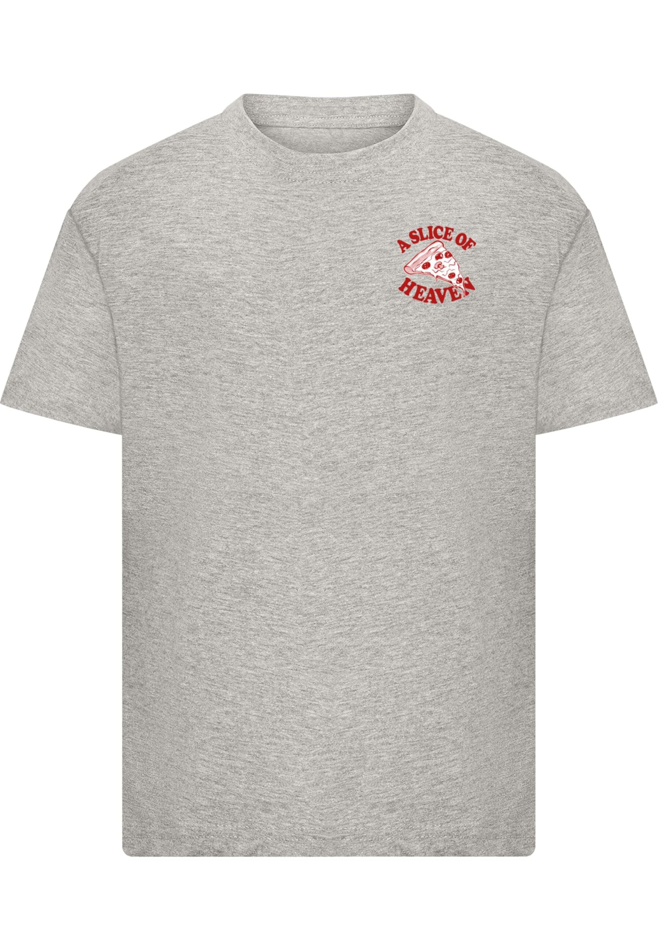 Mister Tee Shirt 'Slice Of Heaven' in Grey: front