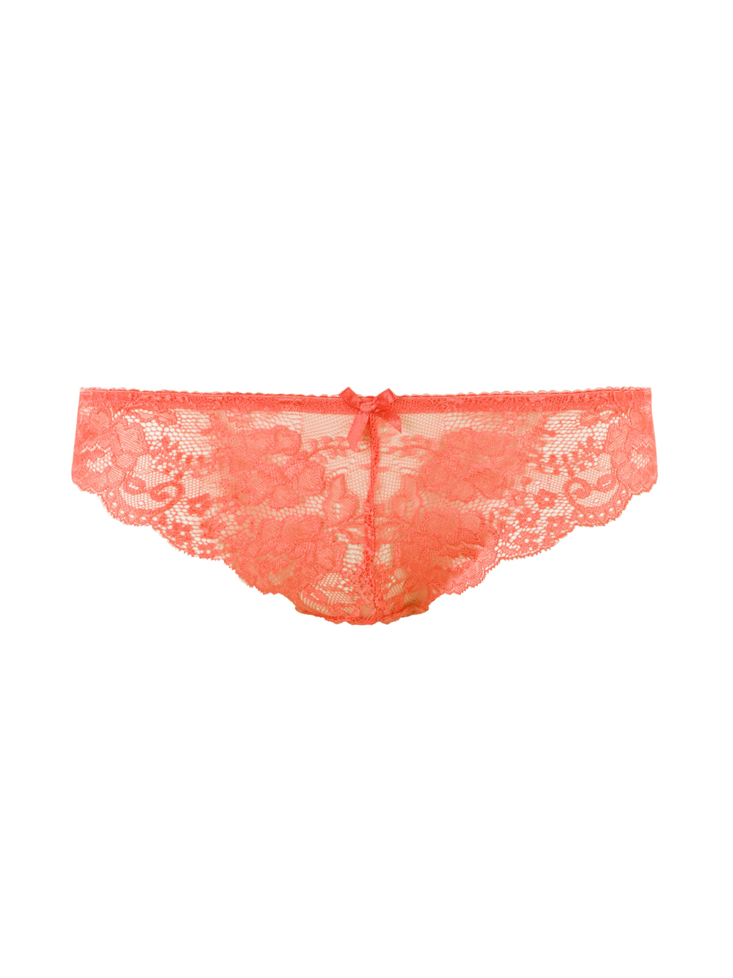 LASCANA Regular Thong in Orange: front