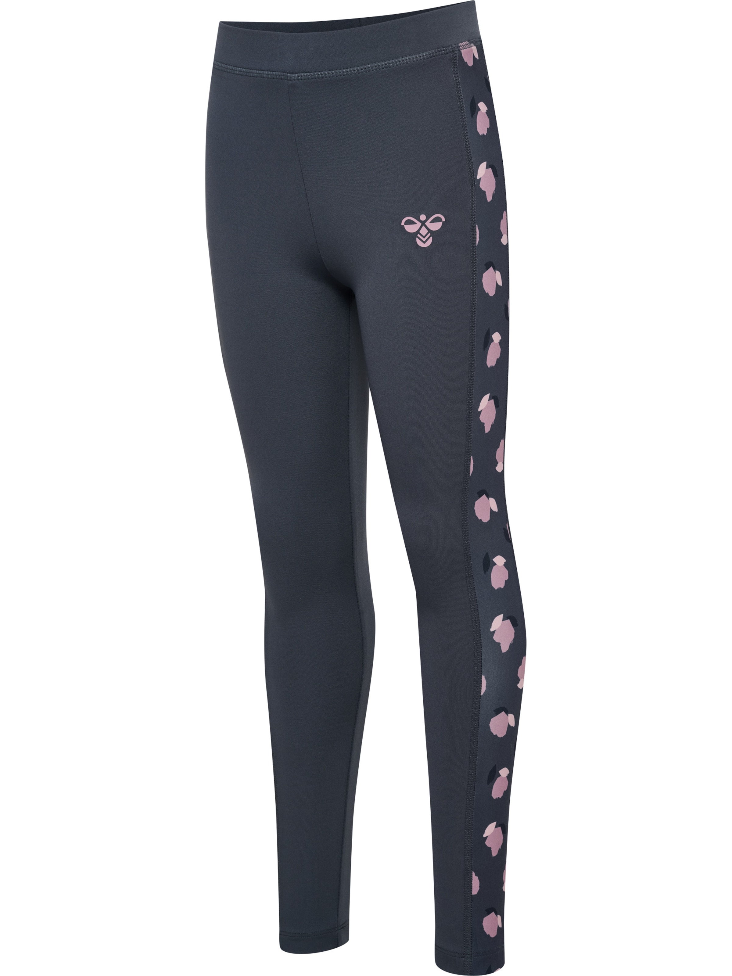 Hummel Slimfit Sportbroek in Blauw