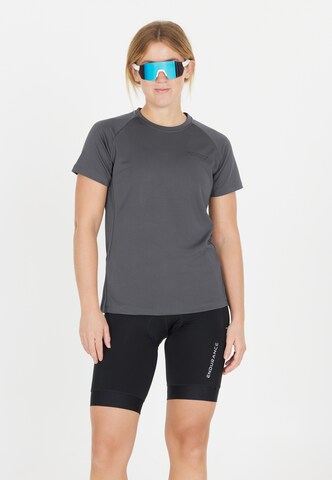 ENDURANCE Performance shirt 'Crusoe' in Grey: front