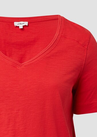 s.Oliver Shirt in Rood