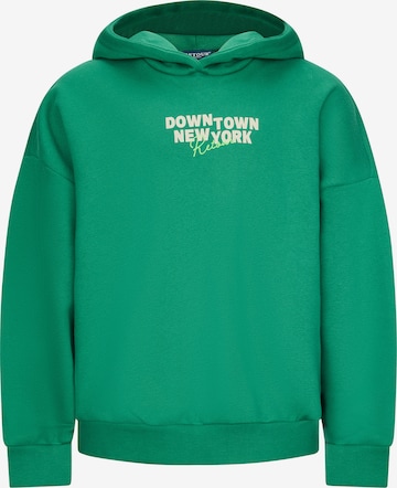 Retour Jeans Collegepaita 'Romy' värissä vihreä: etupuoli