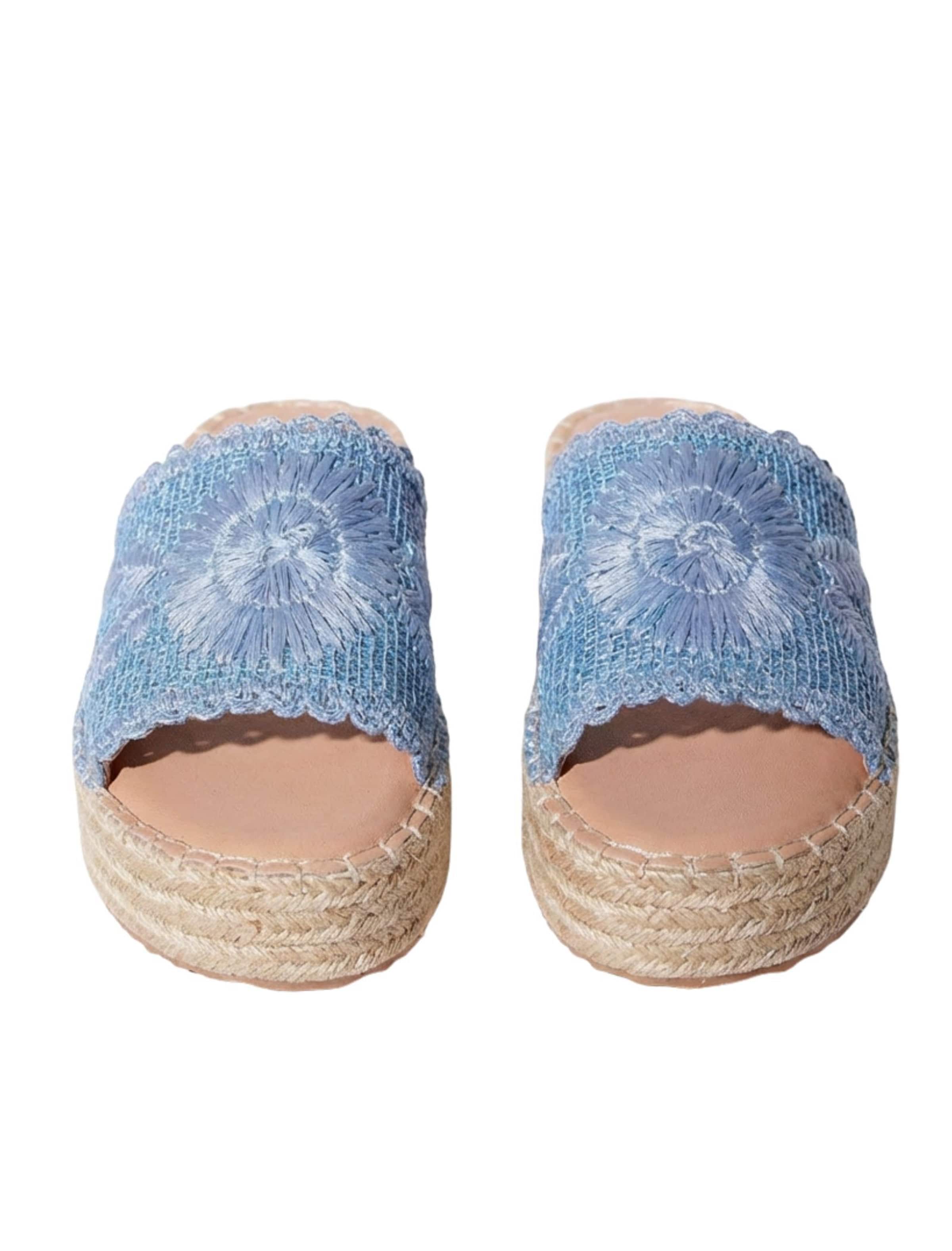 Zoccoletto di South Beach in blu