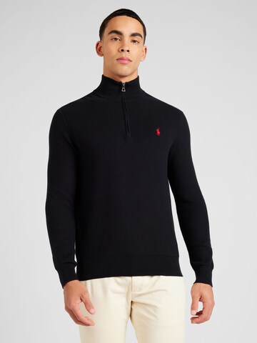 Polo Ralph Lauren - Jersey en negro: frente