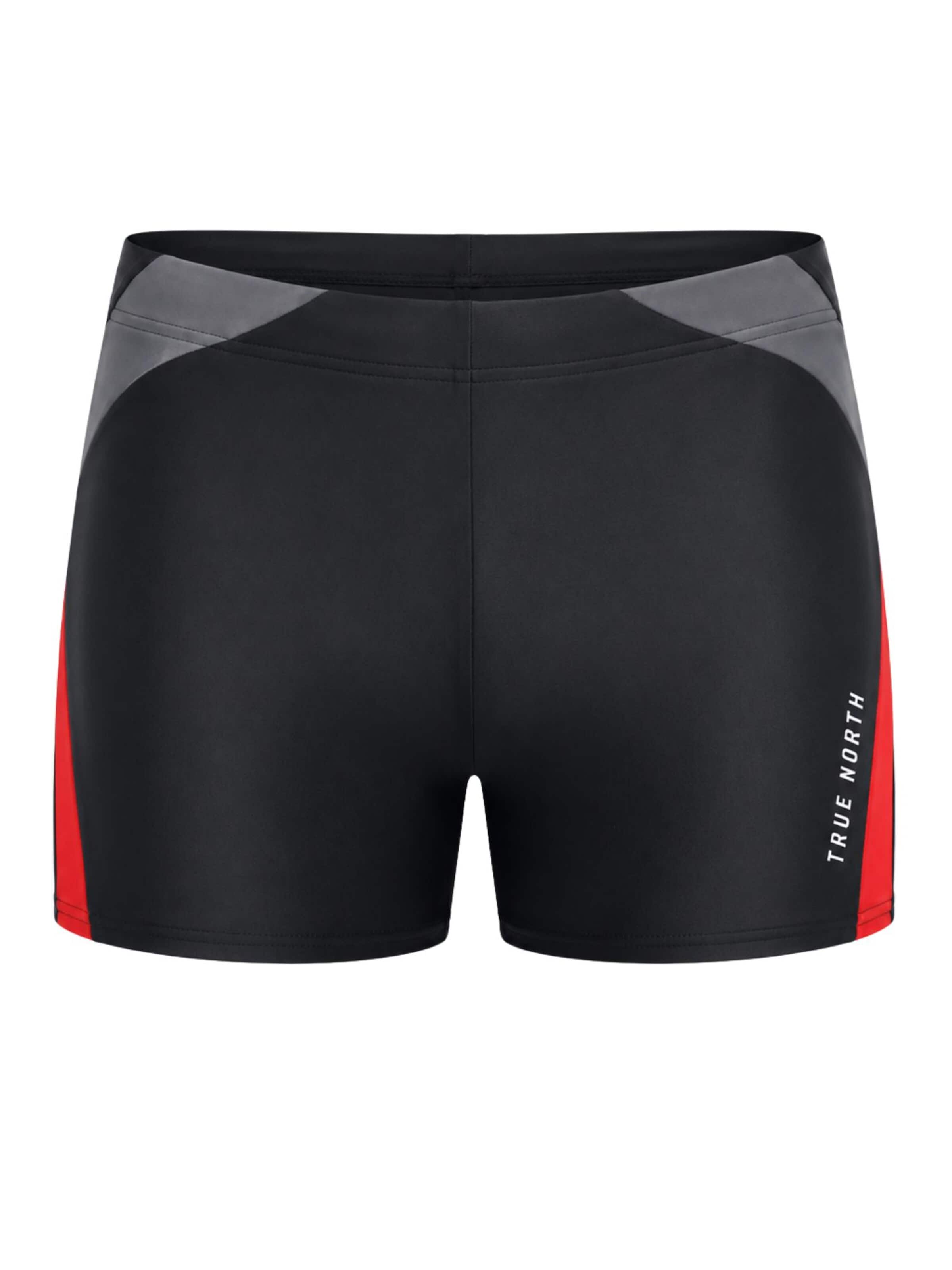 True North Board Shorts 'Herren Trunk Badehose "Ozean"' in Red: front