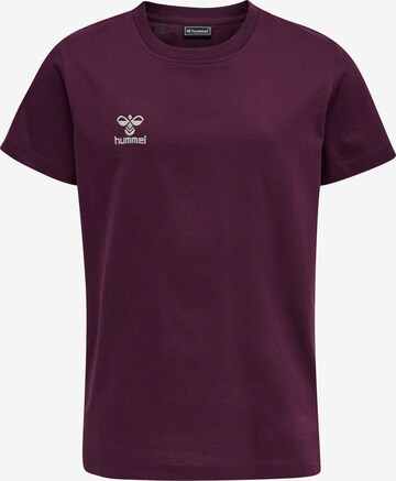 Hummel Performance Shirt 'Move' in Purple: front