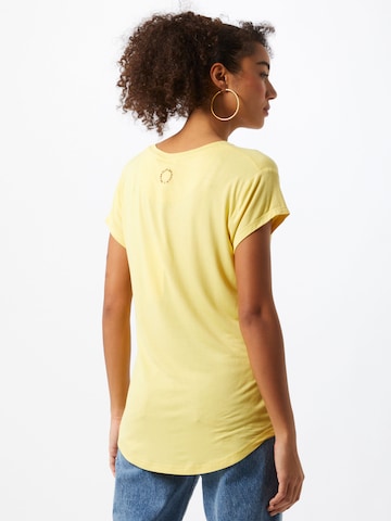 T-shirt 'Mimmy' Alife and Kickin en jaune