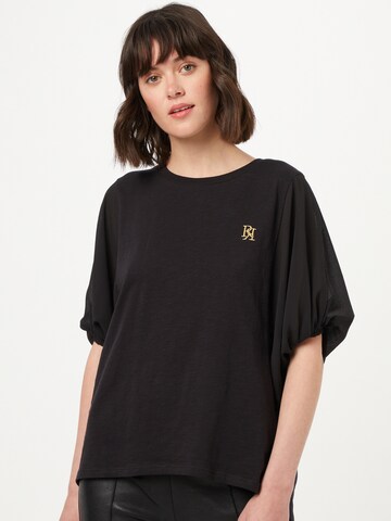 Tricou de la River Island pe negru: față