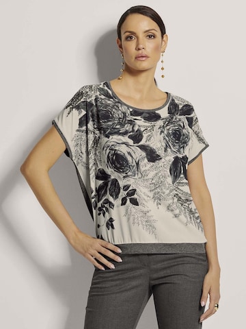 T-shirt MADELEINE en gris : devant