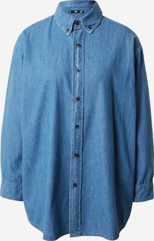 Chemisier 'RISSEY' LTB en bleu : devant