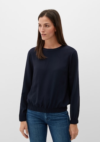 s.Oliver Blouse in Blue: front