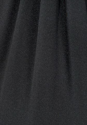 High neck Top per bikini di s.Oliver in nero