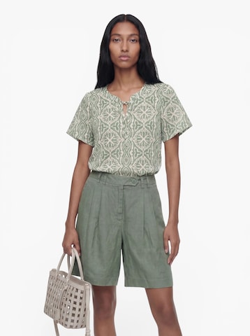 Chemisier 'VMMENNY' VERO MODA en vert : devant