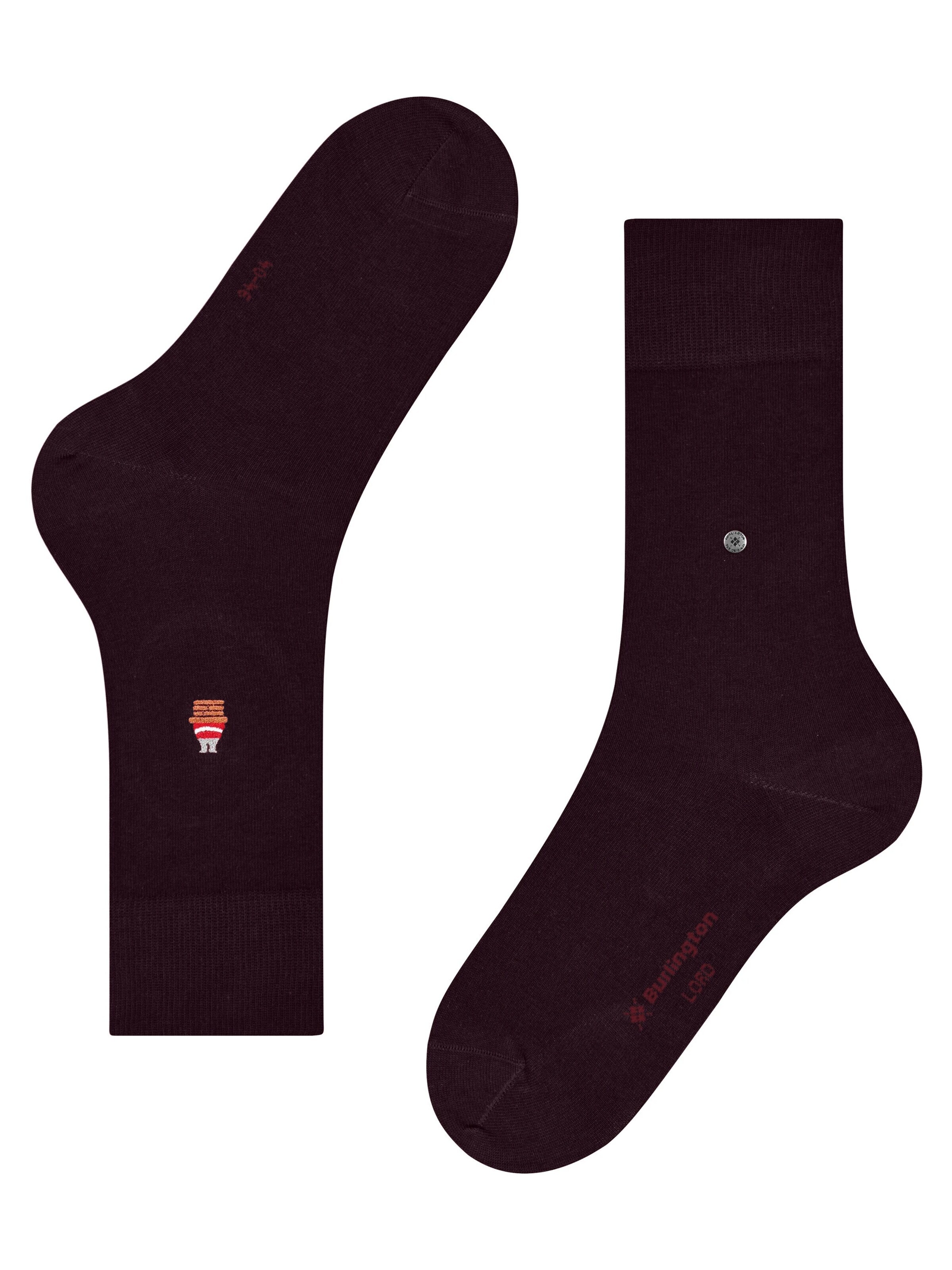 BURLINGTON Socken 'Brit Style'‌‌ in Rot
