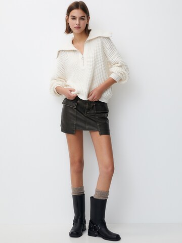 Pull&Bear Pullover in Beige