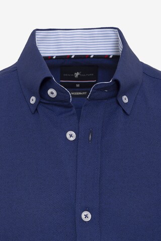 DENIM CULTURE Regular Fit Forretningsskjorte i blå