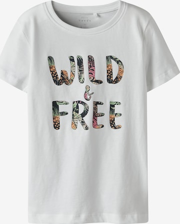 Maglietta 'NKFVanaya' di NAME IT in bianco: frontale