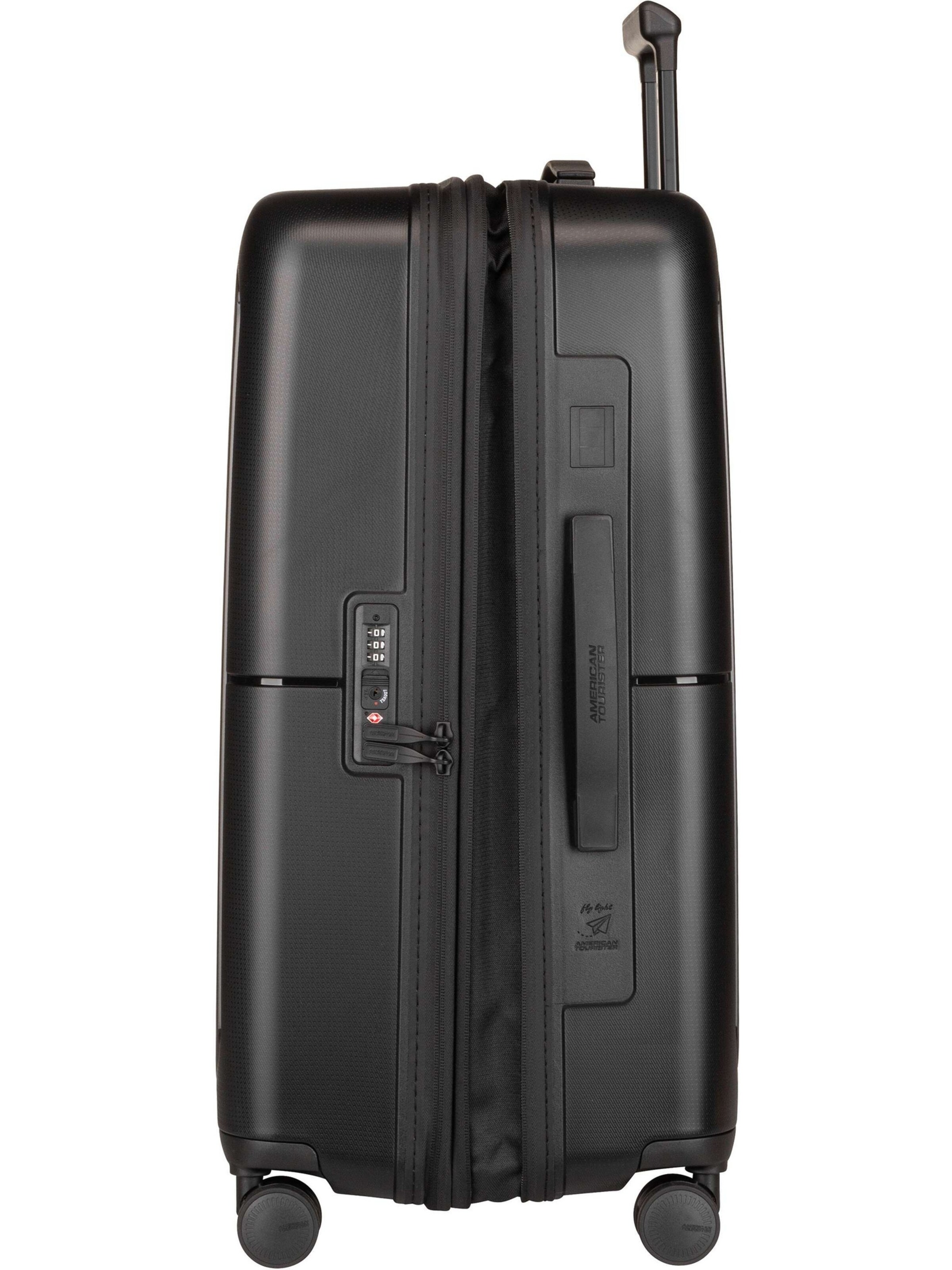 American Tourister Trolley ' Dashpop Spinner 67 EXP ' in Schwarz