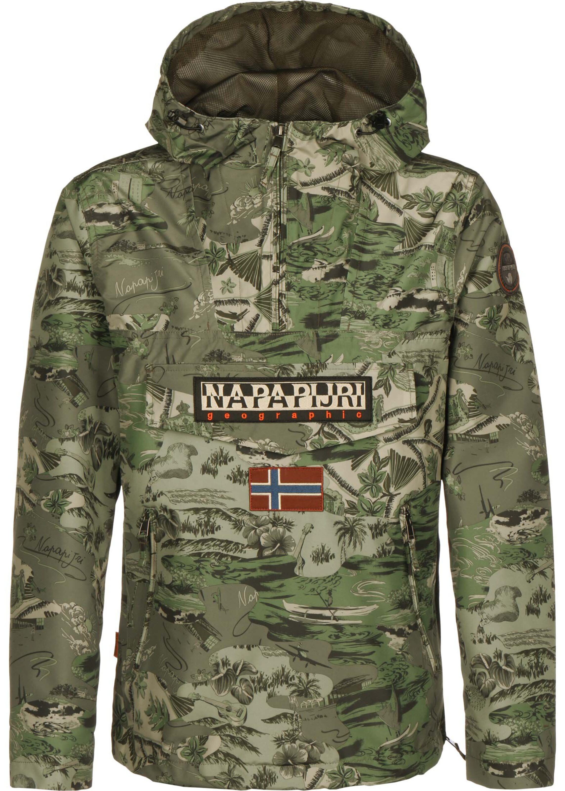 Männer Jacken NAPAPIJRI Jacke ' Rainforest ' in Grün, Khaki, Oliv - HU43792 Männer Jacken NAPAPIJRI Jacke ' Rainforest ' in Grün, Khaki, Oliv - HU43792
