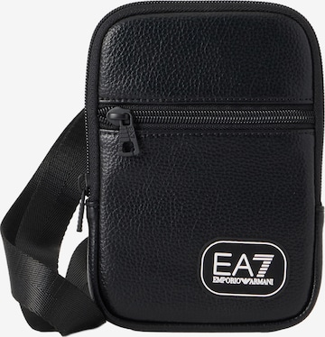 EA7 Emporio Armani Taška přes rameno – černá: přední strana