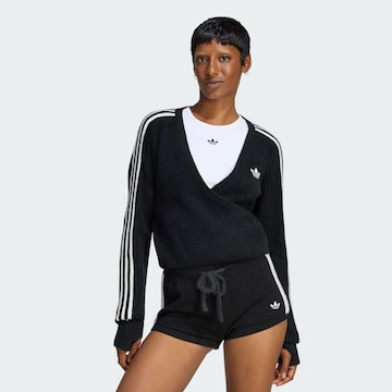 ADIDAS ORIGINALSPulover 'Adidas Originals By Jennie' - crna boja: prednji dio
