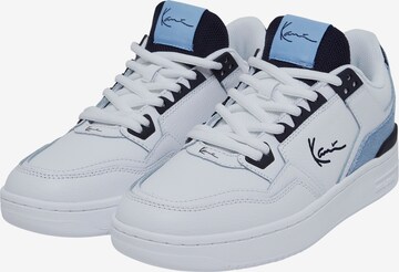 Sneaker bassa '89' di Karl Kani in bianco: frontale
