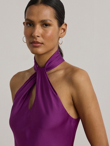 Robe de cocktail Lauren Ralph Lauren en violet