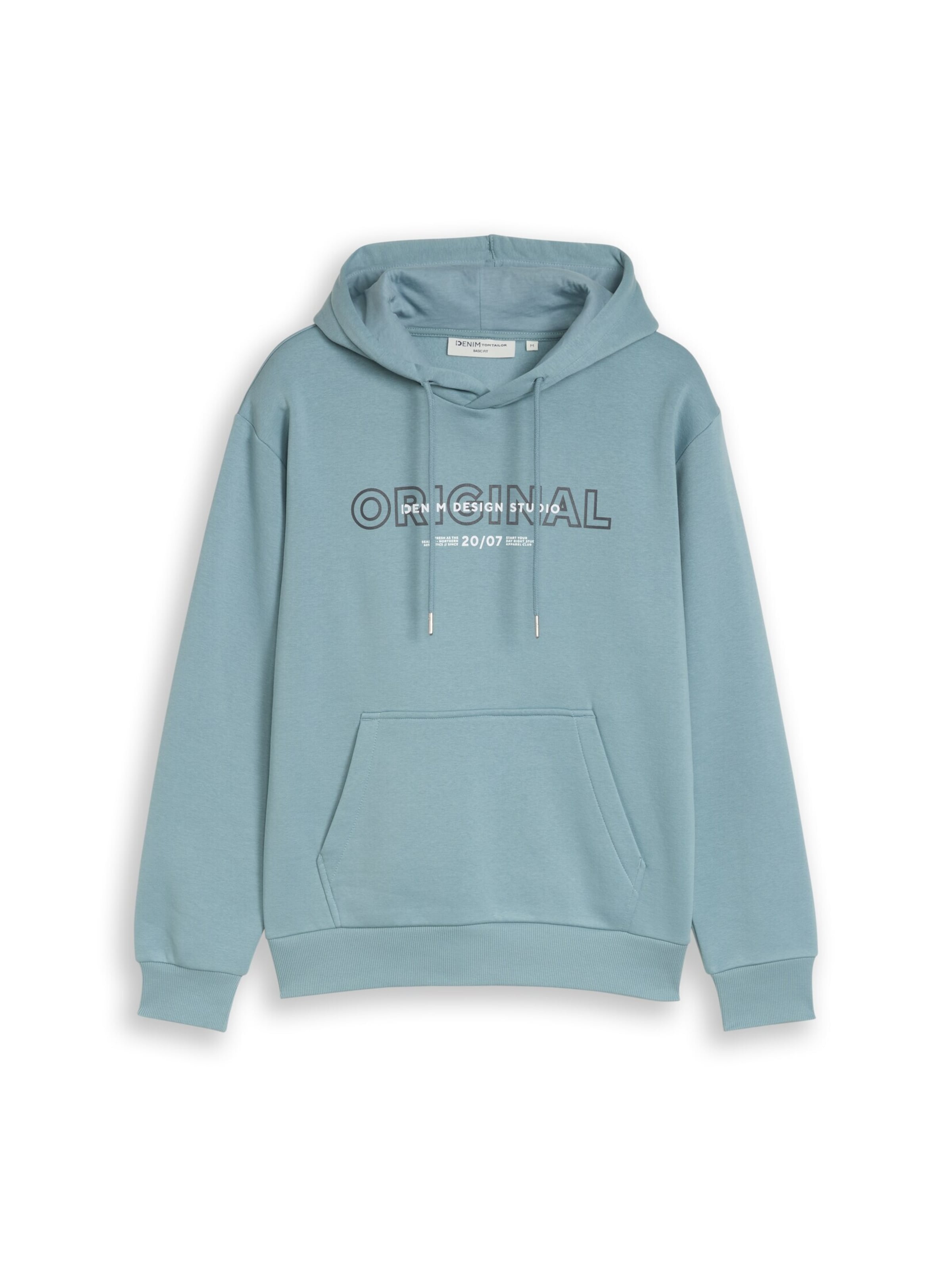 TOM TAILOR DENIM Collegepaita värissä sininen: etupuoli