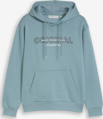 TOM TAILOR DENIM Collegepaita värissä sininen: etupuoli